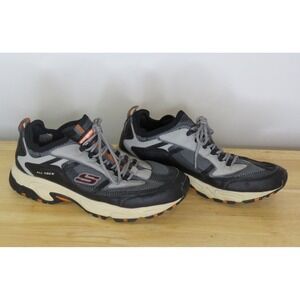 Skechers All-trek Men's Athletic Hiking Shoes Size 11.5 11 1/2 Gray Memory Foam